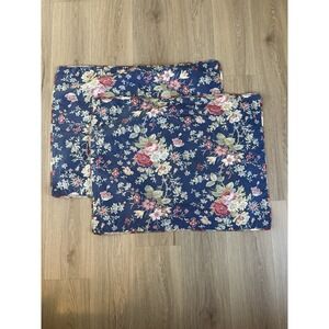 Ralph‎ Lauren CHAPS Standard Pillow Sham CAPE COD Rose Floral Cotton Cottagecore